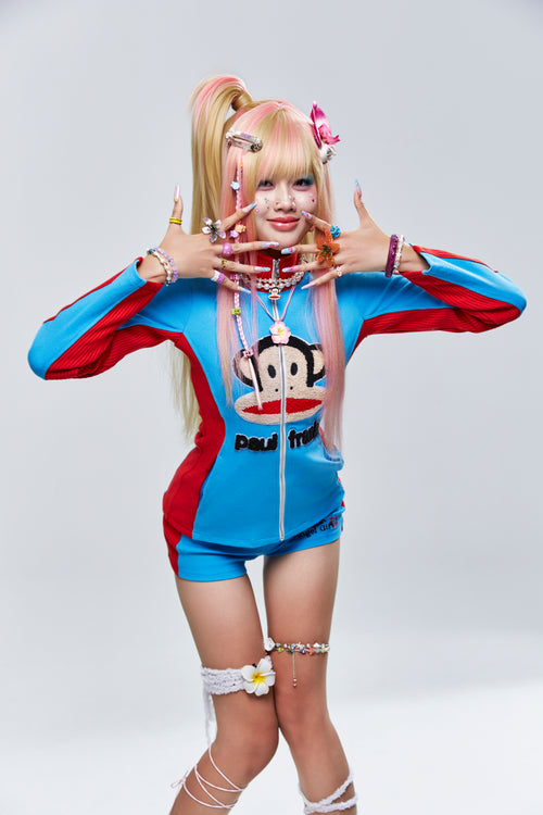 Paul Frank ❤ Hello Angel Girl Julius Track Jacket