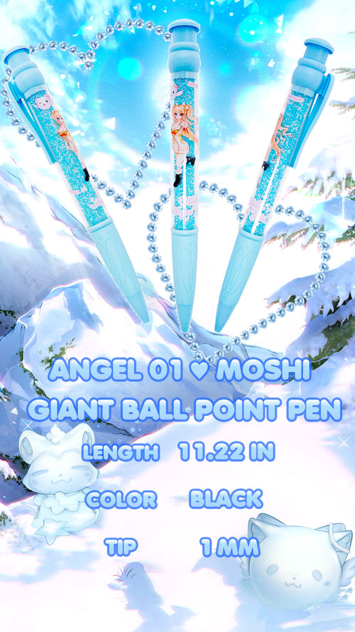 Angel 01 ❤︎ Moshi Giant Ballpoint Pen