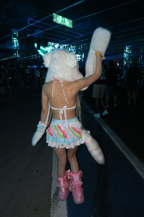 Kandi Dreams Bikini Cover Skirt and Bikini Bottoms