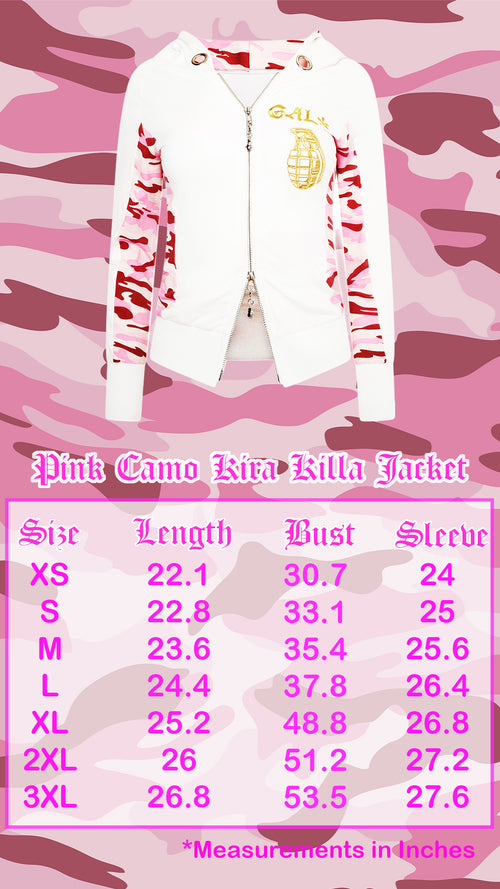 Pink Camo Kira Killa Jacket