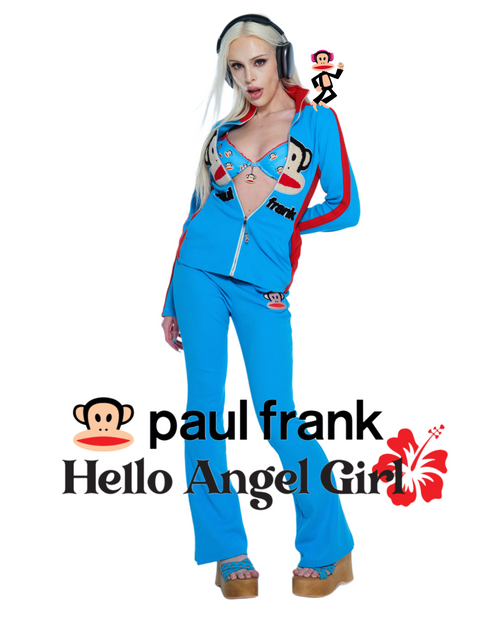 Paul Frank ❤ Hello Angel Girl Julius Track Pants