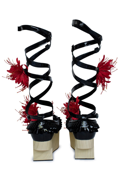 Mori Princess Rocking Horse Platform Shoes