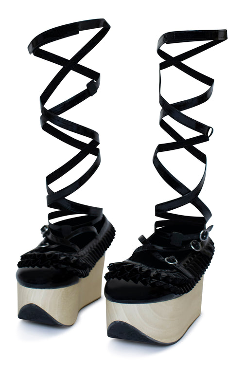 Mori Princess Rocking Horse Platform Shoes - Preorder