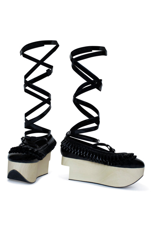 Mori Princess Rocking Horse Platform Shoes