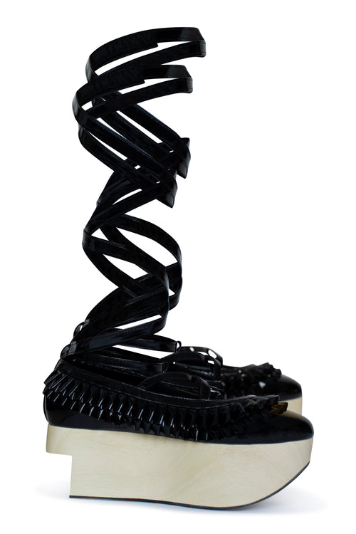 Mori Princess Rocking Horse Platform Shoes - Preorder