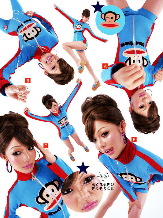 Paul Frank ❤ Hello Angel Girl Julius Track Jacket