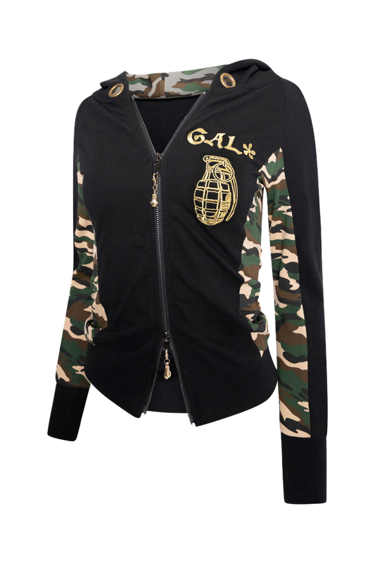 Green Camo Kira Killa Jacket - Preorder