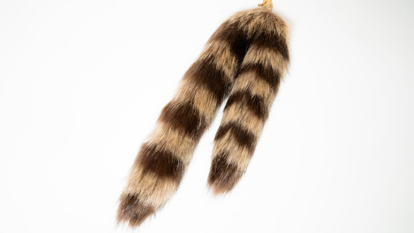 Raccoon MewMew Faux Fur Tail