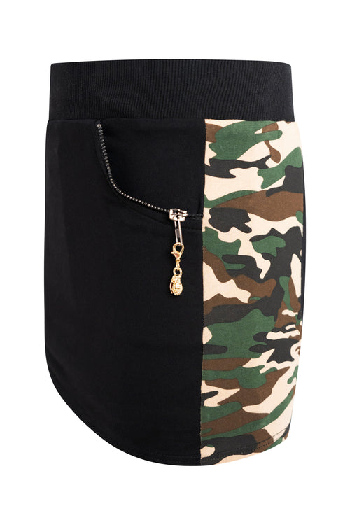 Green Camo Kira Killa Skirt - Preorder