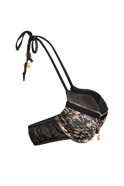 Green Camo Kira Killa Bra - Preorder