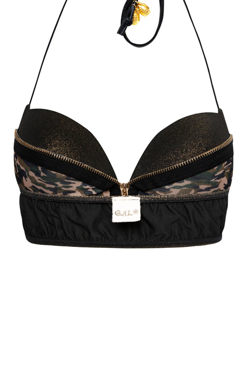 Green Camo Kira Killa Bra - Preorder