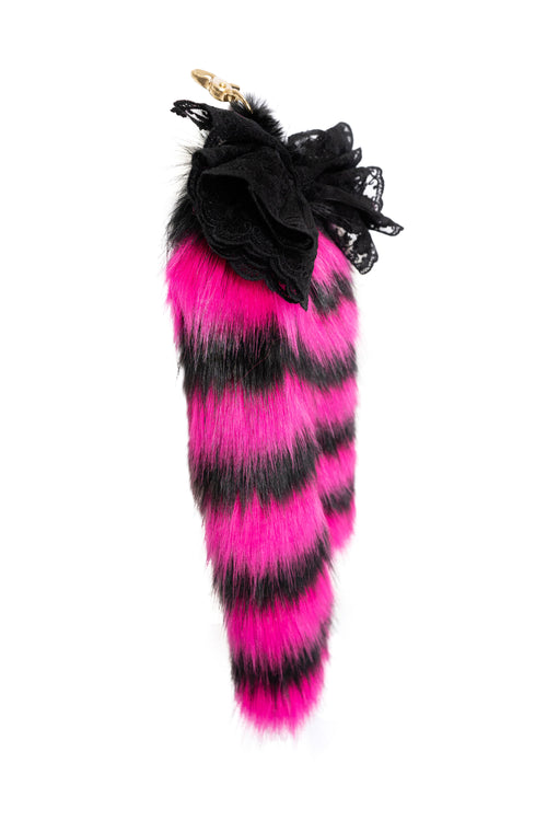 Girlfriend MewMew Faux Fur Tail Keychain