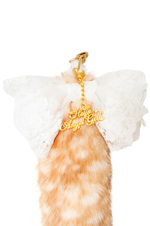 Innocent MewMew Faux Fur Tail Keychain