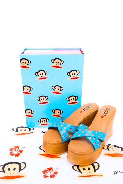Paul Frank ❤ Hello Angel Girl Julius Bikini Set and Wedges Bundle