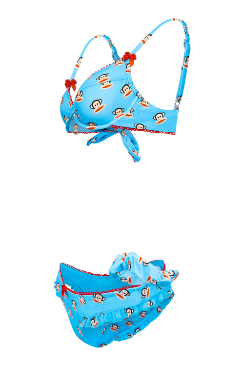 Paul Frank ❤ Hello Angel Girl Julius Bikini Set with Scrunchie