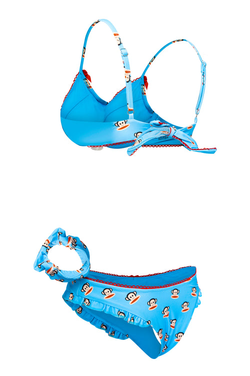 Paul Frank ❤ Hello Angel Girl Julius Bikini Set with Scrunchie