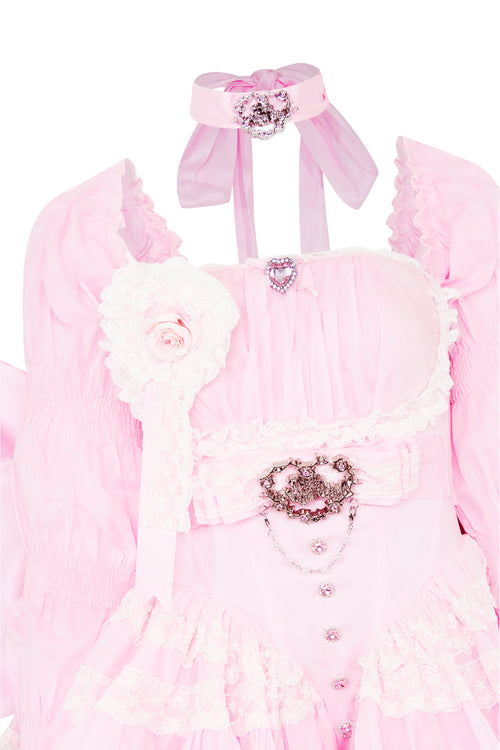 Enchanted Hime Heart Dress Set (5 Pcs)