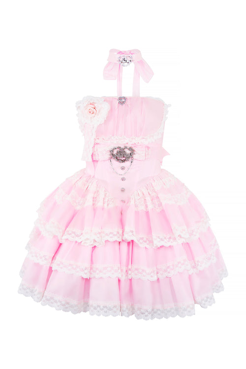 Enchanted Hime Heart Dress Set (5 Pcs)