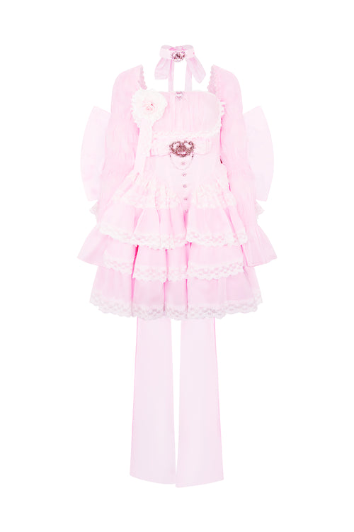 Enchanted Hime Heart Dress Set (5 Pcs)