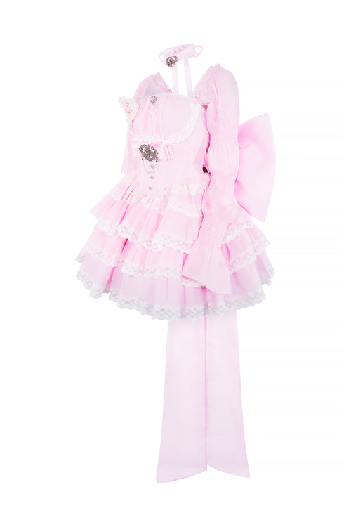 Enchanted Hime Heart Dress Set (5 Pcs)