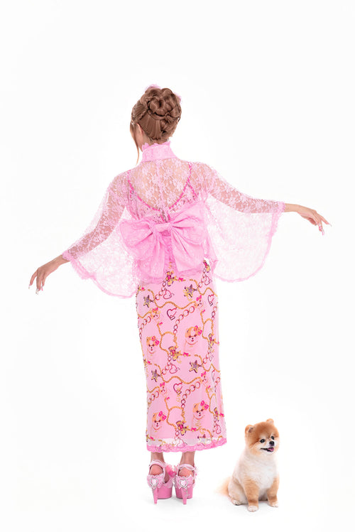 Gals Best Friend Yukata Dress Set (3 Pcs)