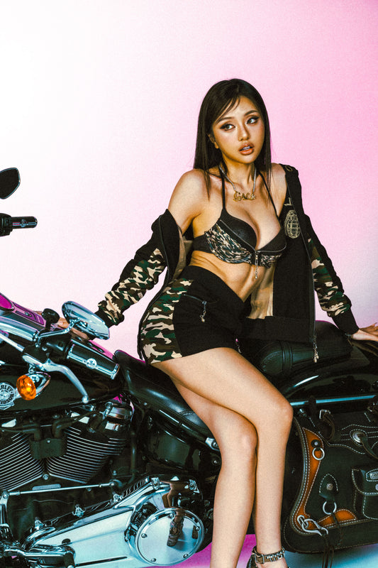 Green Camo Kira Killa Bra