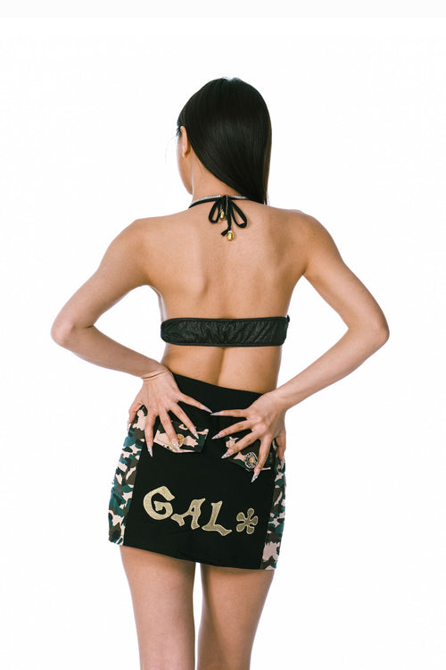 Green Camo Kira Killa Skirt