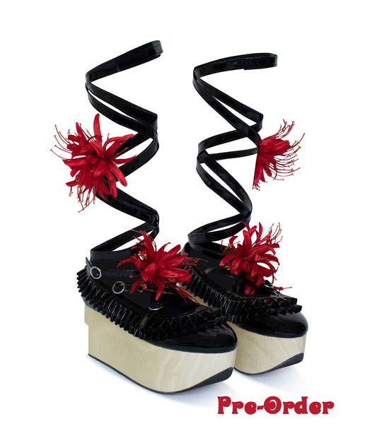 Mori Princess Rocking Horse Platform Shoes - Preorder